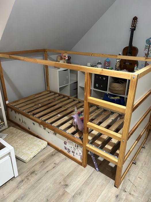 Łóżko piętrowe Ikea Kura