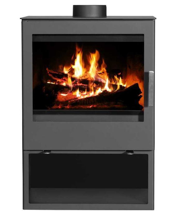 Piec piecyk kominek wolnostojący na drewno Victoria Modena 10kW ECO