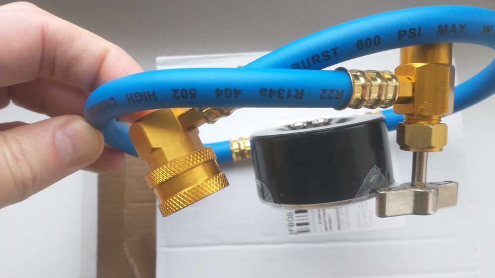 R134A шланг-коннектор для заправки авто кондиционеров