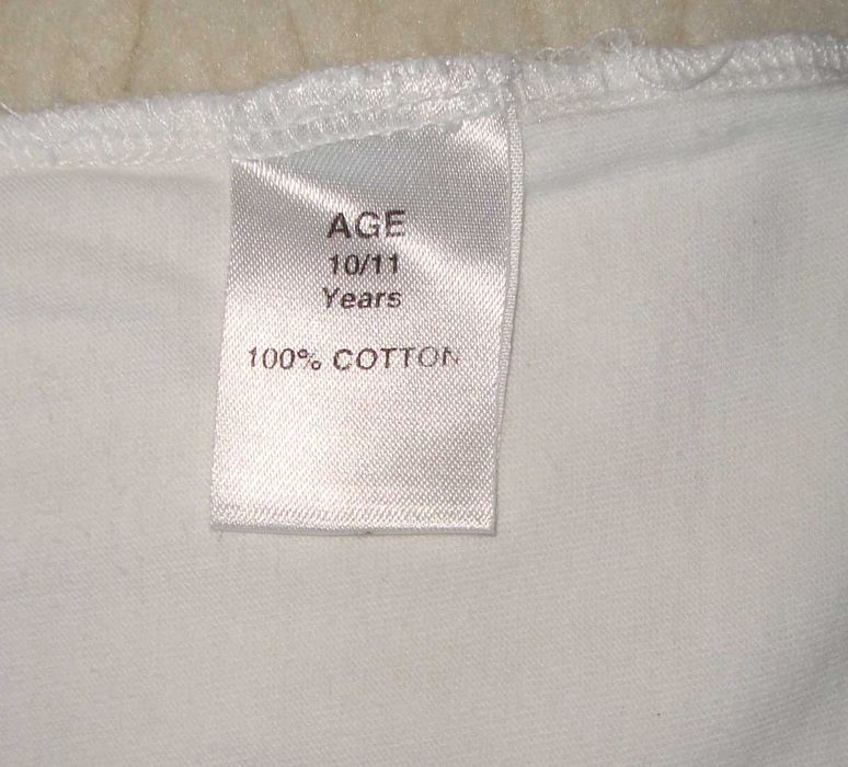 Футболка дитяча базова біла Alpinestars Tech 7  на 10-11 років 140 см.