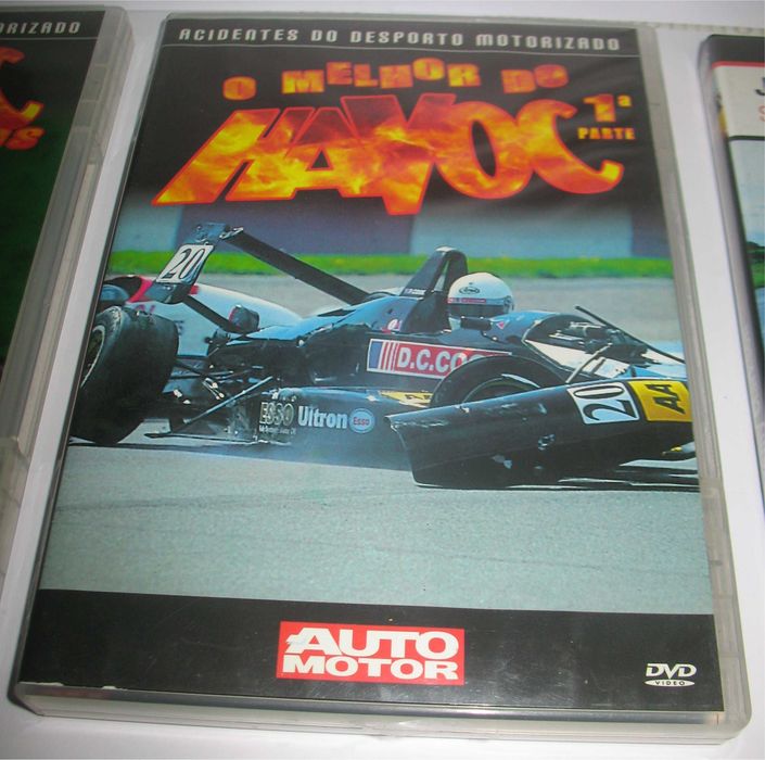 3 DVD sobre a temática motores.