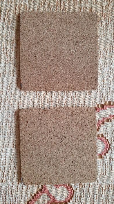 Podkładki pod napoje z korka