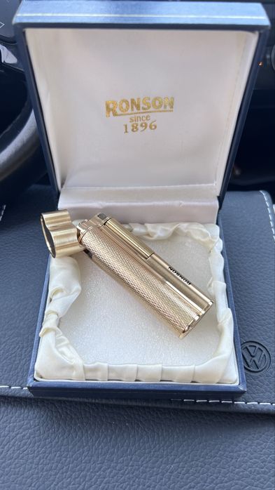 Isqueiro ronson modelo since 1896 novo