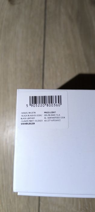 Męski smartwatch Rubicon w idealnym stanie
