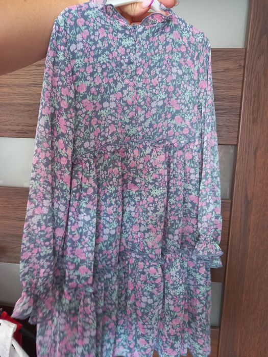 Sukienka w kwiatki