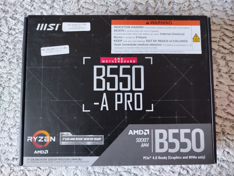 Venda placa mãe MSI B550-A Pro