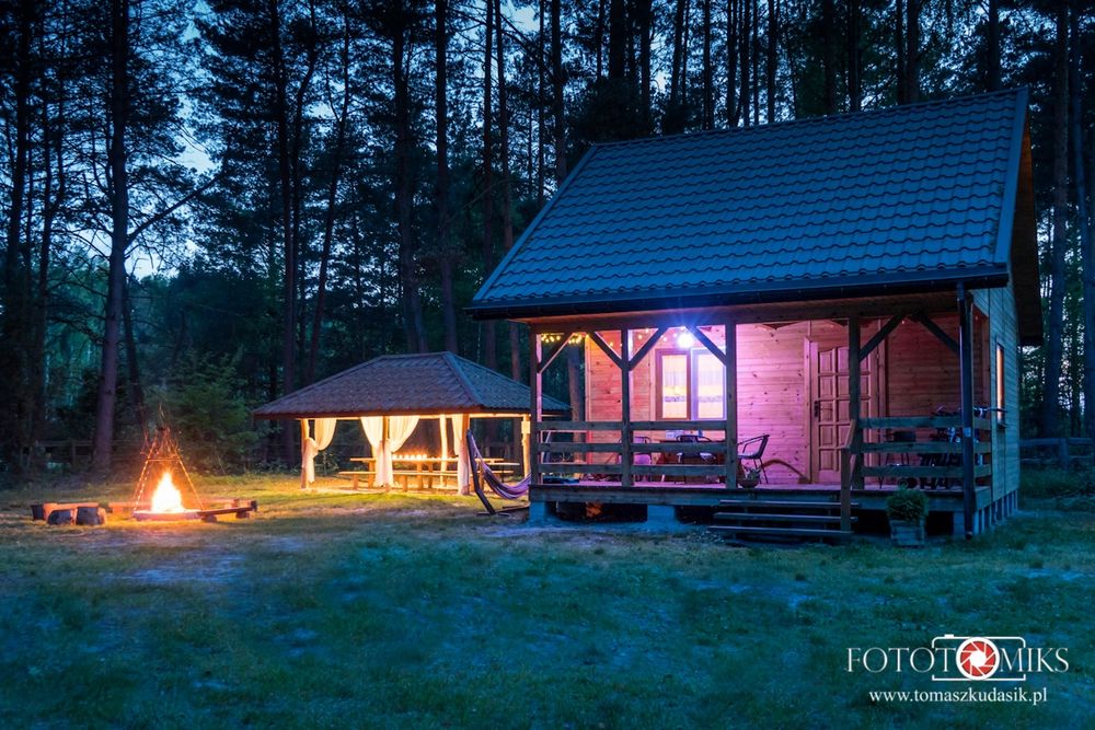 Piękny Domek w lesie ! Nocleg Zalew Biszcza Żary Tanew Roztocze Kajaki