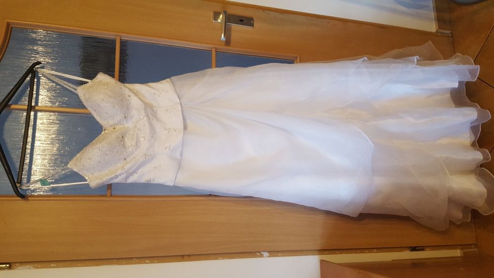 suknia ślubna biała 36/38