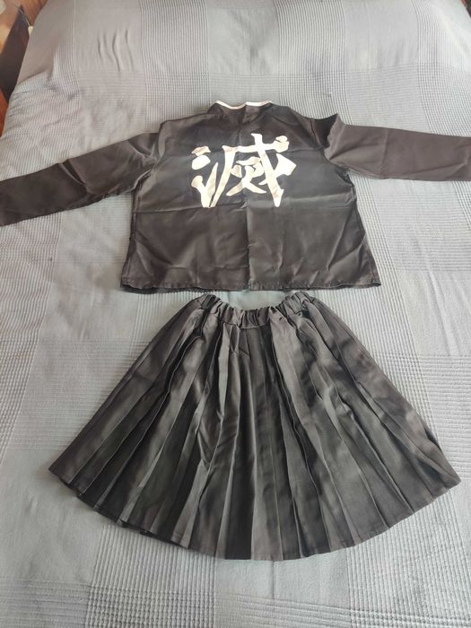 Cosplay Mitsuri de Demon Slayer - Tam S/M - NOVO