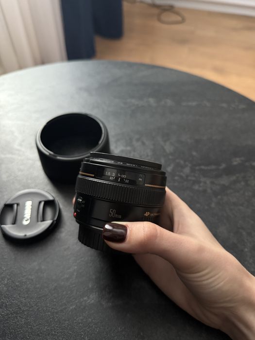 Обʼєктив Canon EF 50 1/4