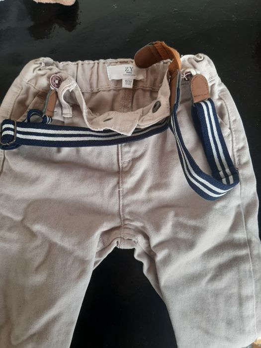 Calças e jardineiras bebé (gémeos) dos 0- 12 meses