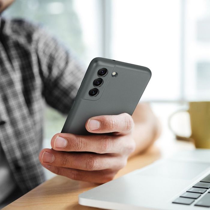 Futerał Metallic Do Samsung A57 5G Szary