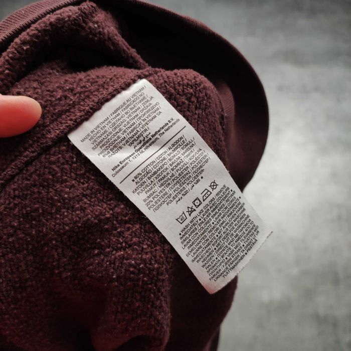 MĘSKA Bluza Bawełna PREMIUM Brązowa Nike Haft Logo Sportswear Active