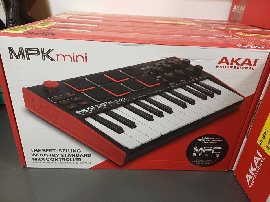 Akai MPK Mini MK3 Red Edition