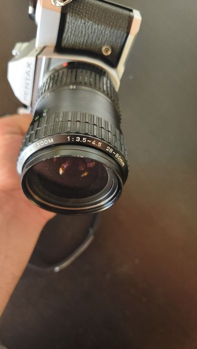 Pentax K1000 + Lente Takumar-A 28-80mm (Analógica Clássica - Ler Descrição)