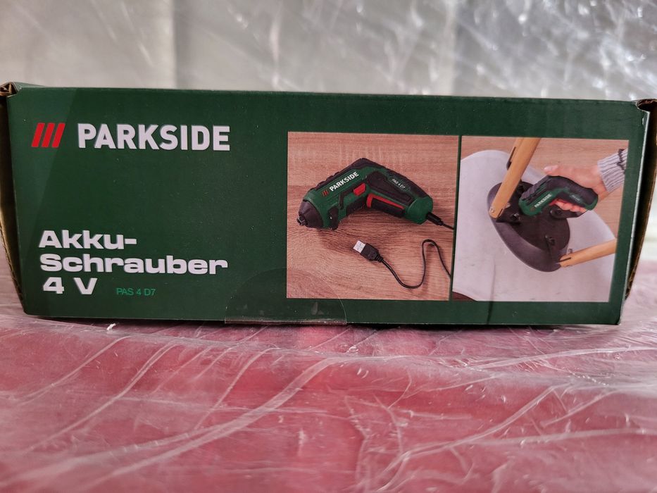 Акумуляторна викрутка Parkside PAS 4 D7