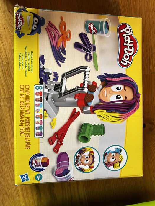 Zestawy Play Doh fryzjer dentysta cukiernia lodziarnia foremki