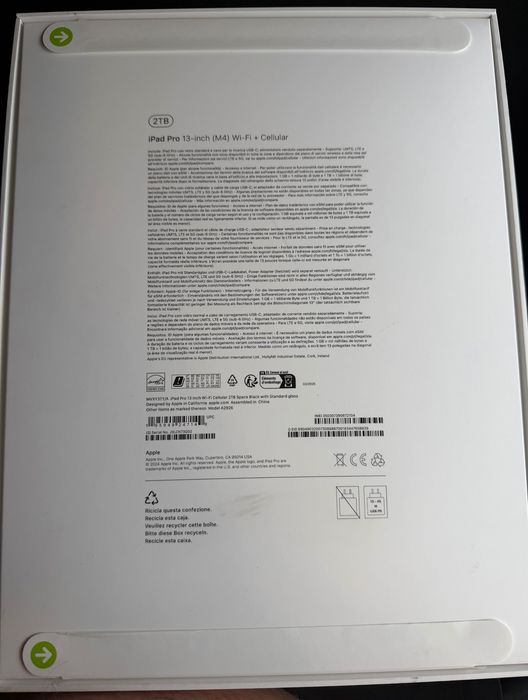 Tablet pro 13 2tb