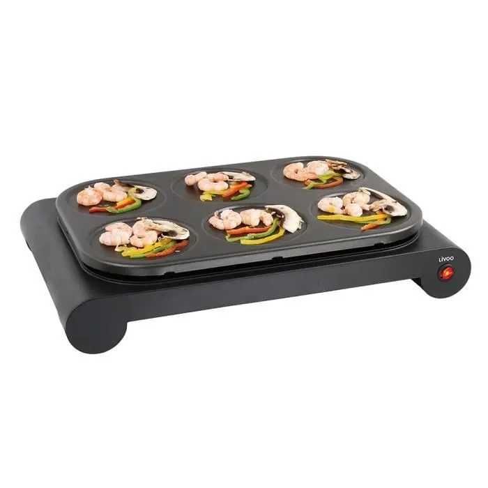 Naleśnikarka Grill Domo 1000 W czarny