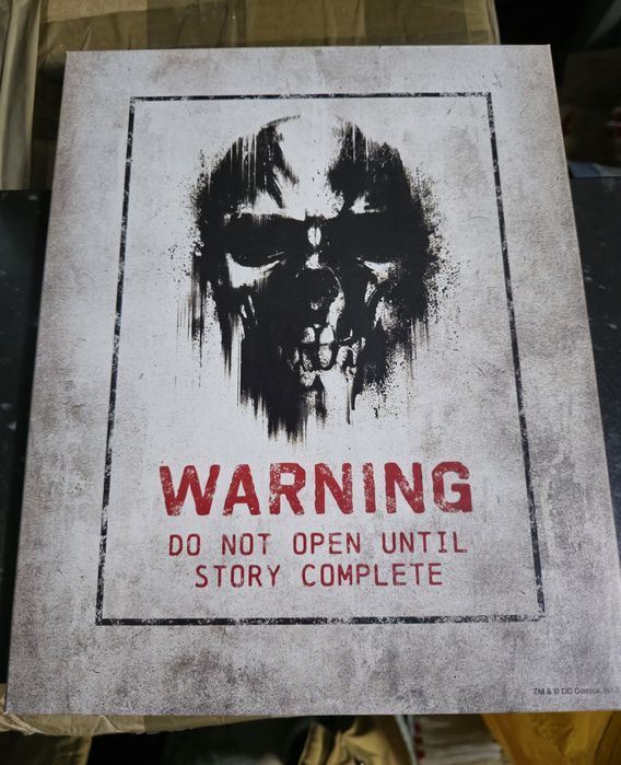 Batman Arkham Origins game Collectors Edition z figurką, steelbook x-box360