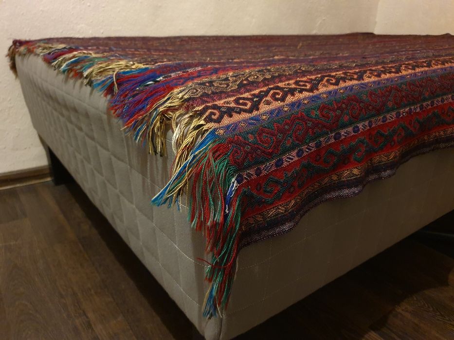 Kilim, dywan, narzuta, obrus ręcznie tkany, Turecki, przywieziony z Ka