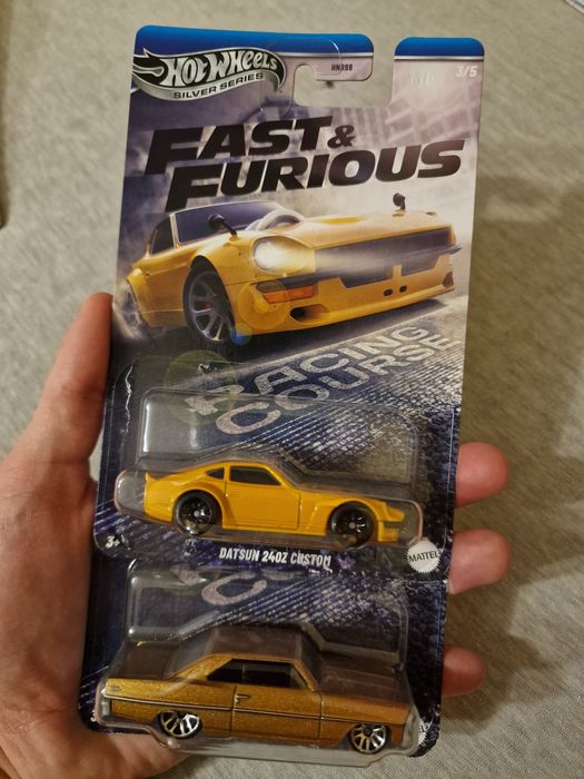 Zestaw 2x Hot Wheels Fast&Furious Silver Series