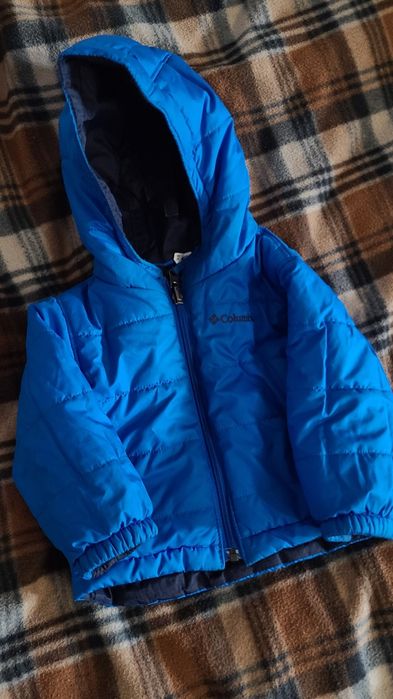 Куртка Columbia демісезон дитяча двухстороння, курточка детская