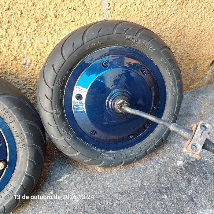 Rodas trotinete elétrica par