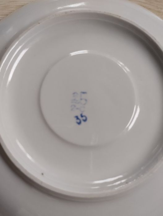 Мальва Барановка блюдце