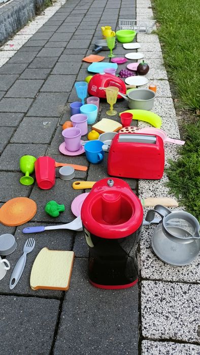 Kuchnia dla dzieci, dziecięca, zabawka kuchenka Smoby, mini Tefal