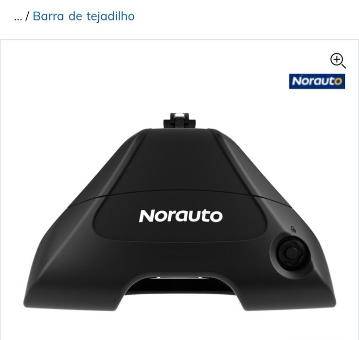 Barras de tejadilho Norauto para veículo sem pontos de fixação