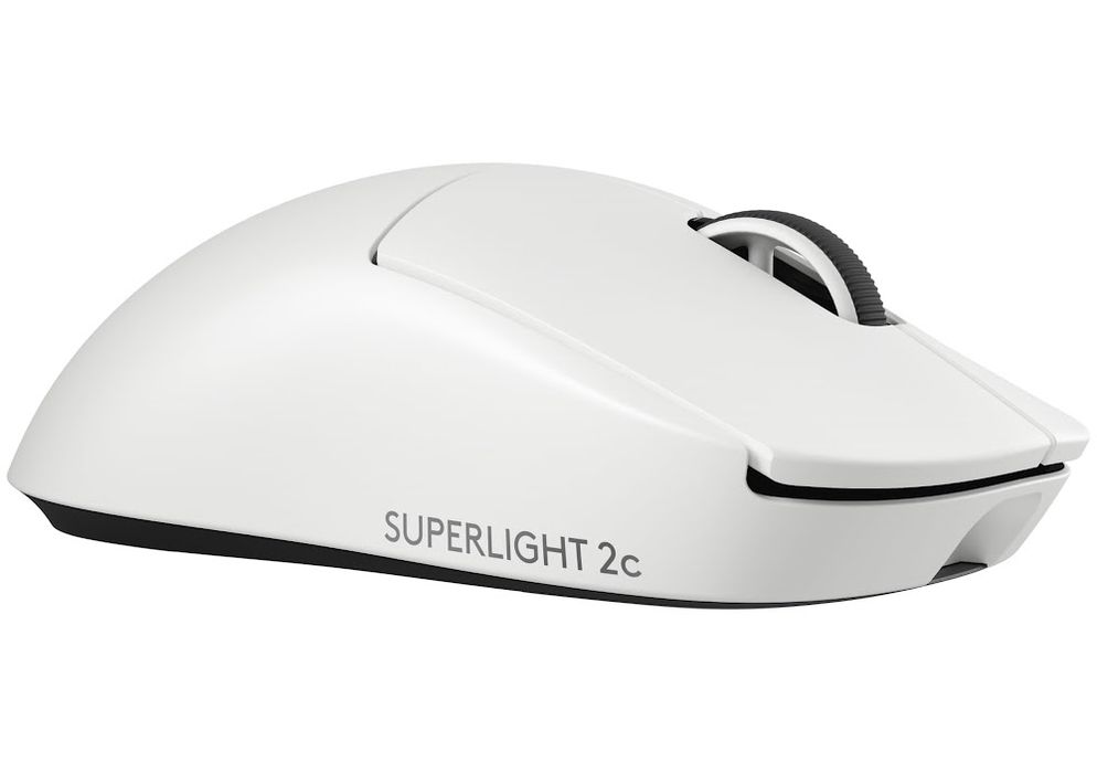 Бездротова ігрова оптична миша Logitech G PRO X SUPERLIGHT 2c Wireless Gaming Mouse White - USB-приймач, компактний дизайн (910-007538)