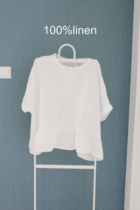 100% len Unisono czysta biel S-XL