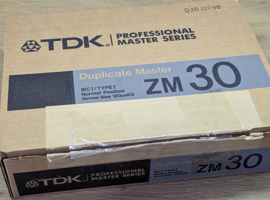 аудіо касети TDK D-ZM30 professional master series лот 10 штук