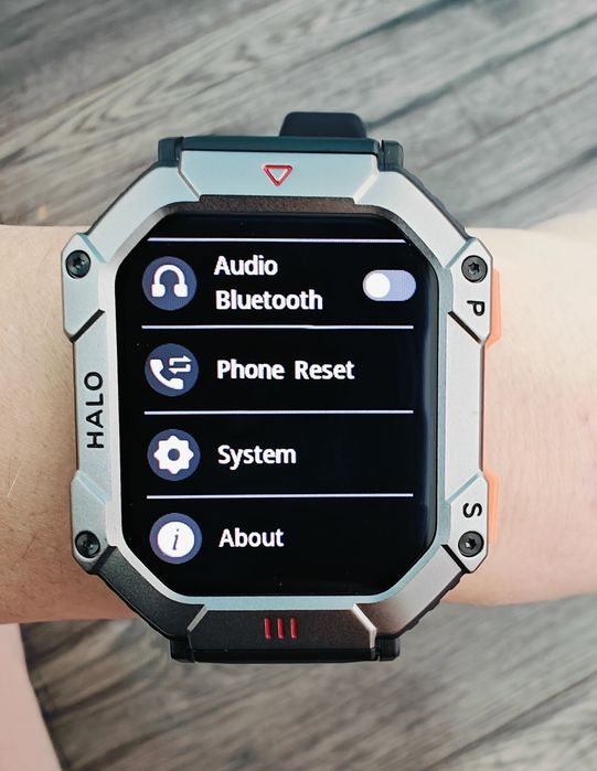 Nowy męski zegarek smartwatch wojskowy inteligentny