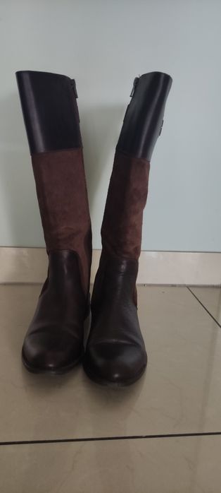 Kozaki damskie skóra naturalna 38 Prima Moda