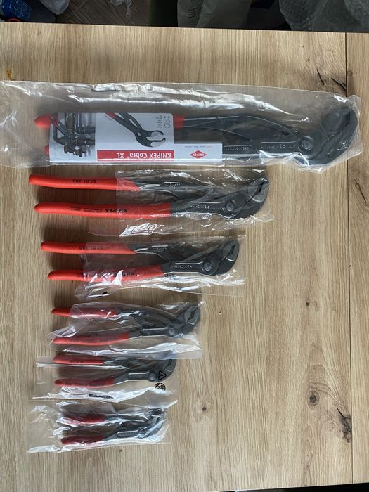 Zestaw szczypc do rur knipex 6 szt