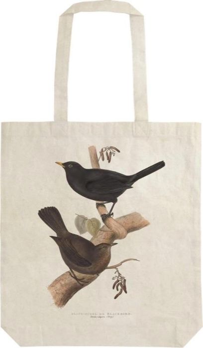 Torba bawełniana STBAG35 Kosy Shopperka na ramię oprawa: folia