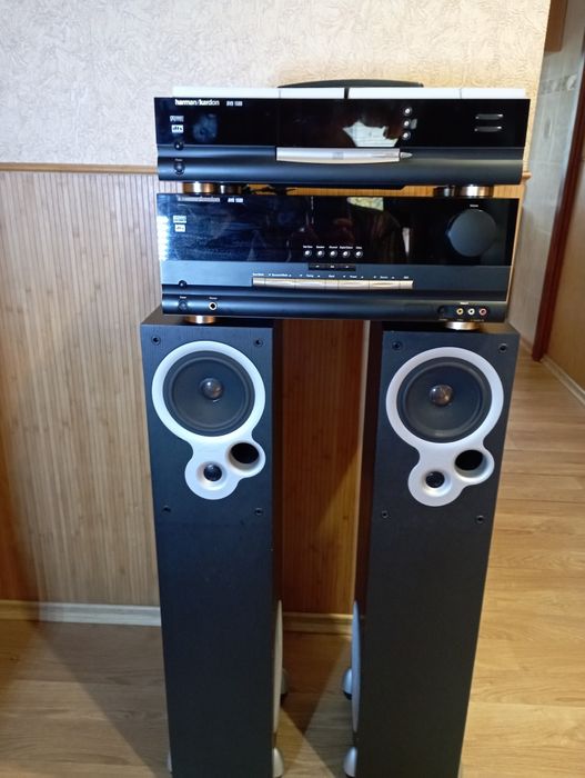 Harman kardon avr 1500 и dvd 1500 + акустика KEF Coda 90