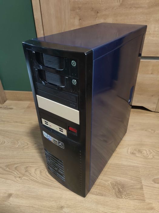 Retro obudowa komputerowa ESCOM rocznik 1998 - zmodowana lakierem sam.