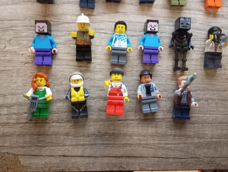 Figurki LEGO city /Minecraft