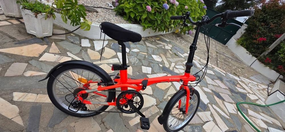 Bicicleta dobrável como  nova