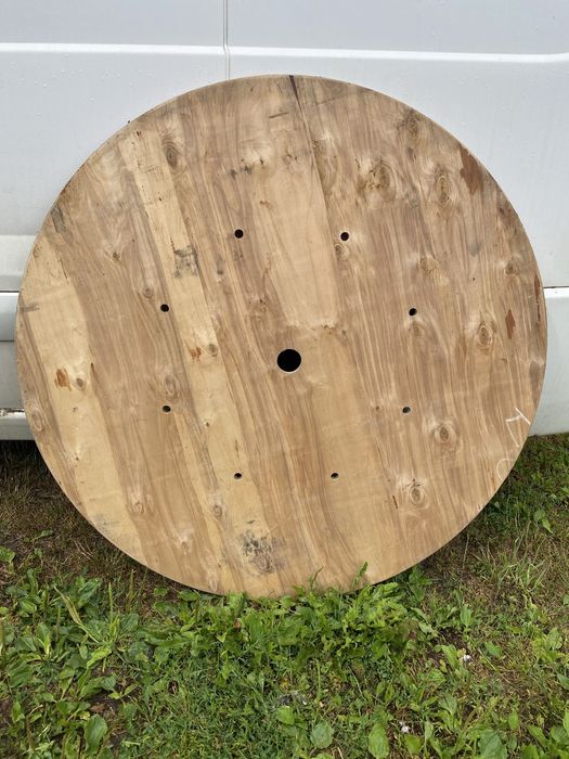 Krążek,blat ze sklejki 120cm