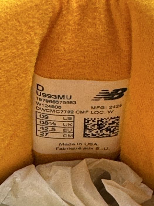 Кросівки New Balance 993 Made in USA оригінал