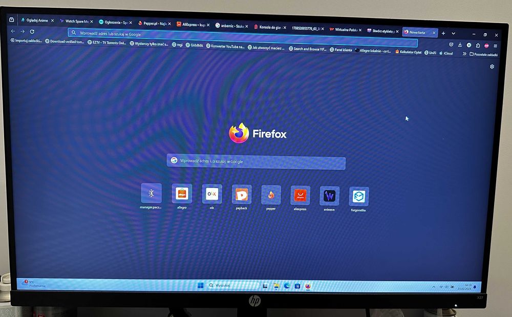 Monitor HP X27 FHD IPS 165HZ 1MS gaming