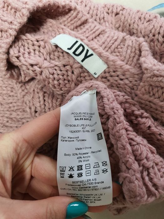 Różowy Sweter JDY Only 38 M