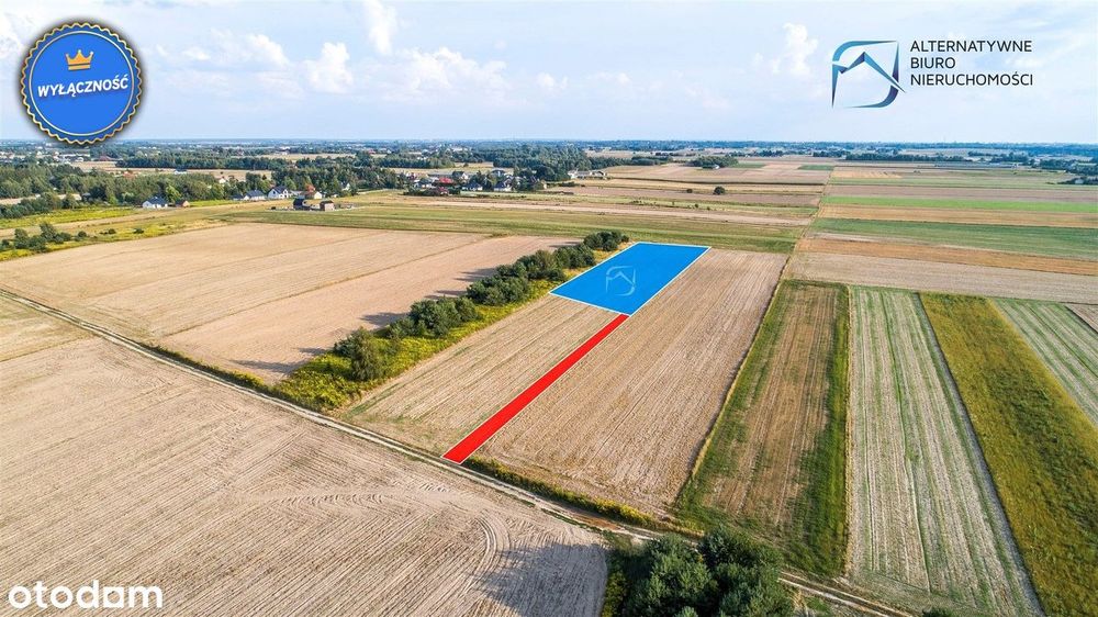 Inwestycyjna działka rolna w Rudce Kozłowieckiej