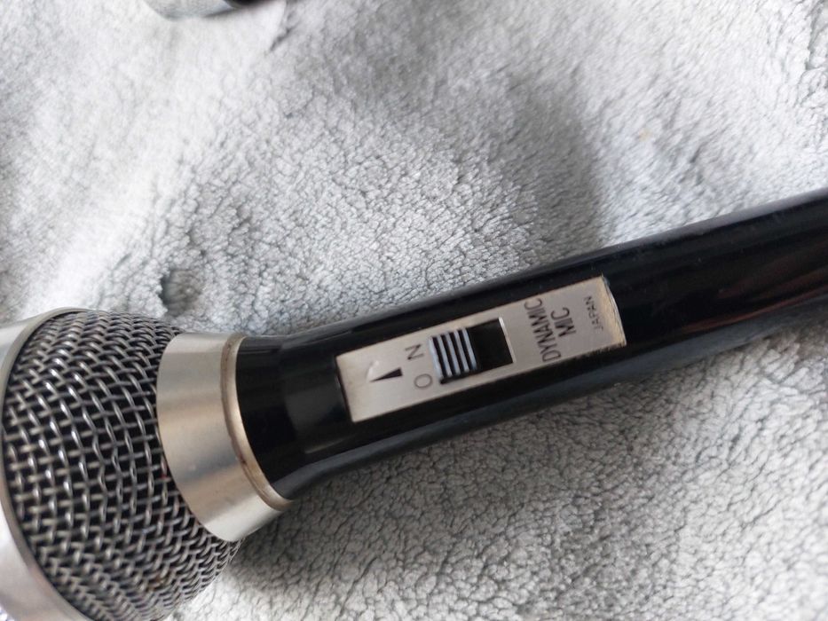 Zestaw 2 mikrofonów vintage