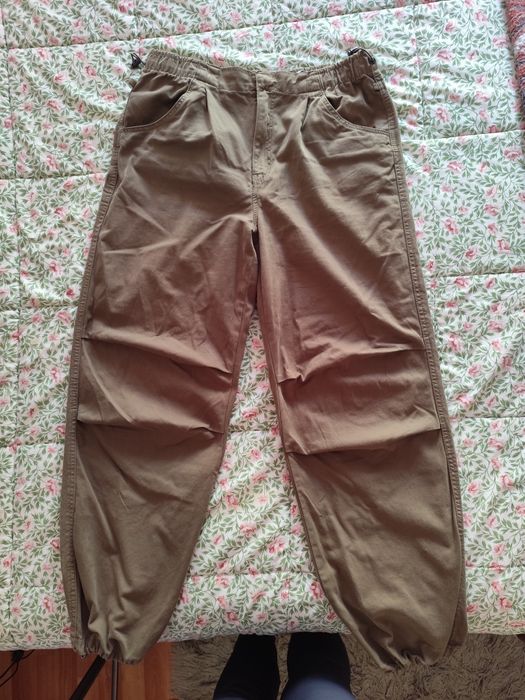 Calças mulher verde caqui tamanho M M