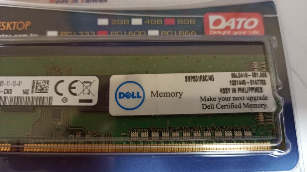 Оперативна память ddr3 4 гб 2 шт.